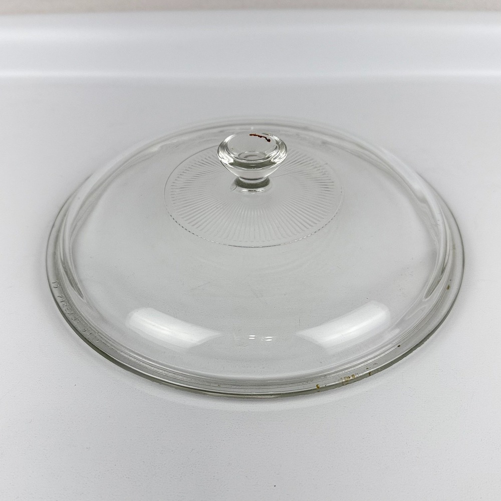 Pyrex Clear‎ Glass Lid Replacement 624C Vintage Cookware